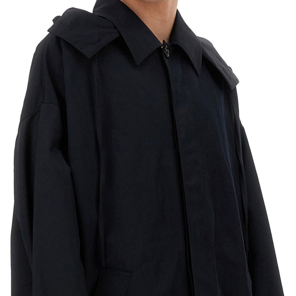 Bottega Veneta Jackets? Bottega Veneta Men Hooded Trench Coat Luxury Designer Outerwear Jacket