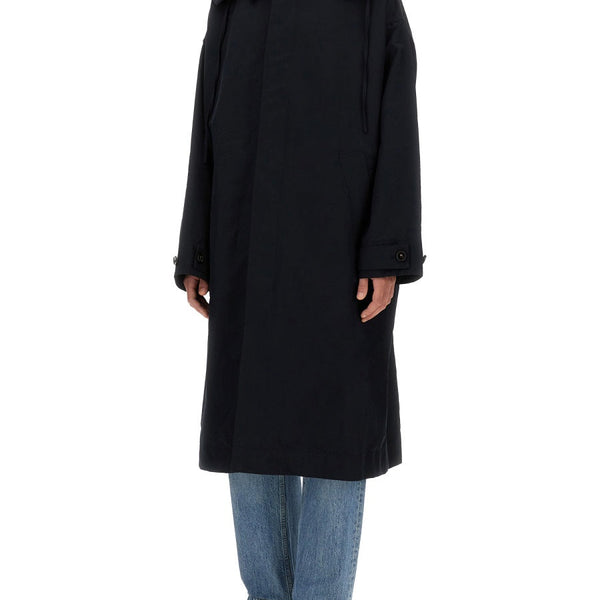 Bottega Veneta Jackets? Bottega Veneta Men Hooded Trench Coat Luxury Designer Outerwear Jacket
