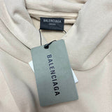 Close-up of Balenciaga designer clothing craftsmanship