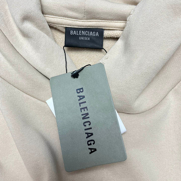 Close-up of Balenciaga designer clothing craftsmanship