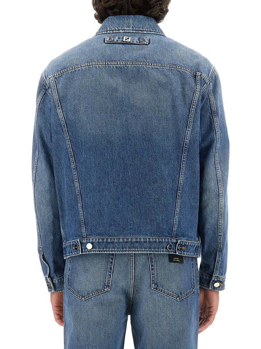 Fendi premium jackets detail and craftsmanship close-up