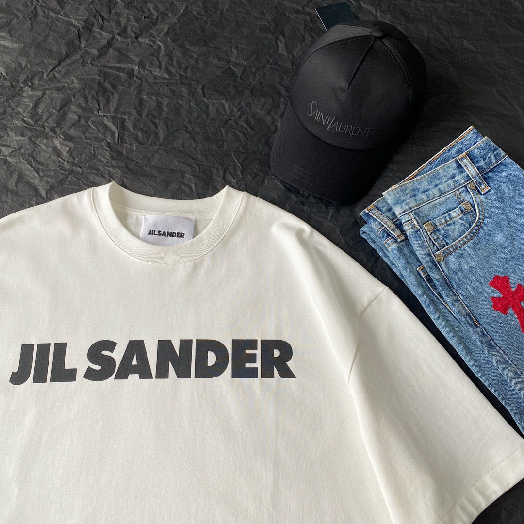 T-Shirts- Jil S T-shirt Casual Everyday Designer Tee