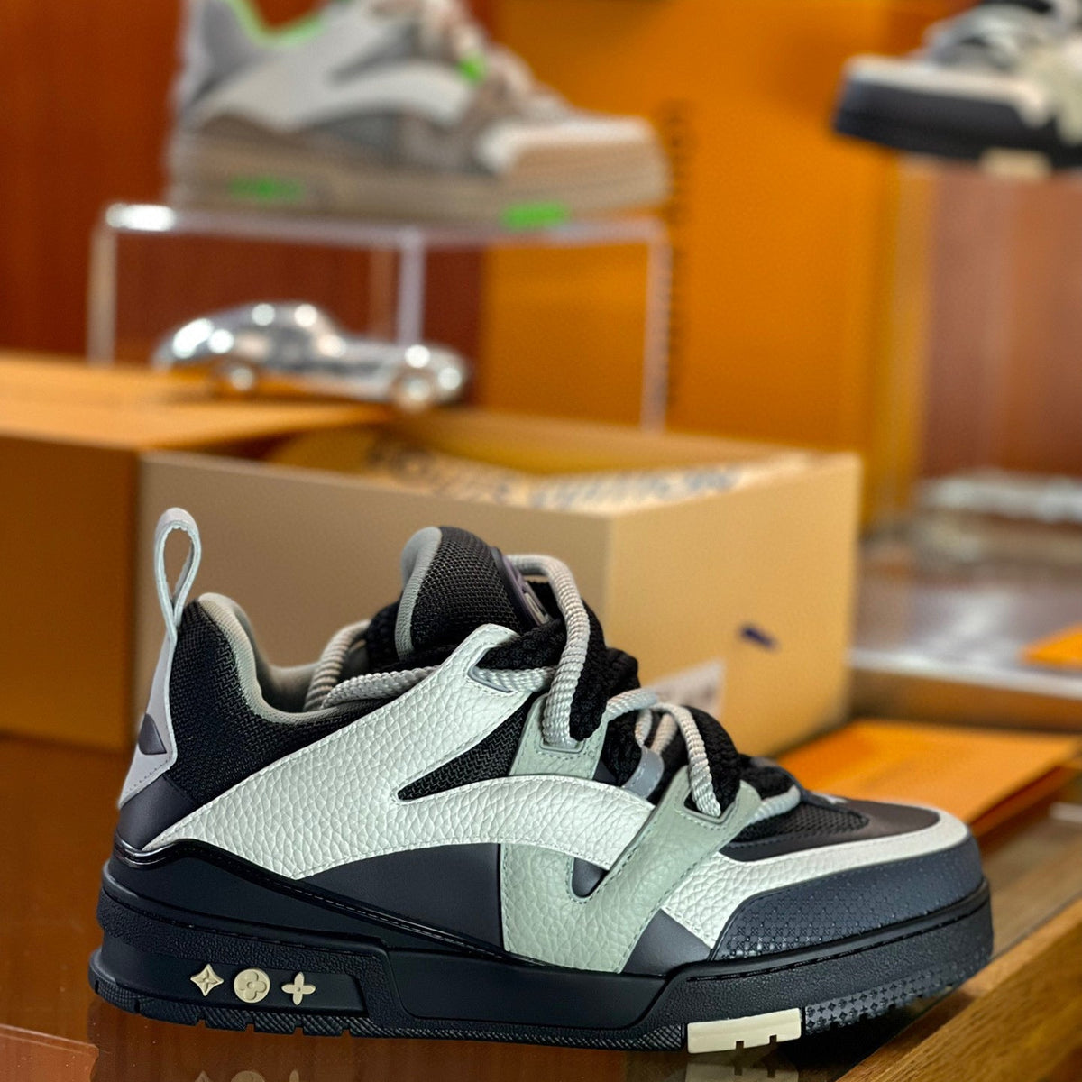 Louis Vuitton Shoes- Louis Vuitton Lou Trainers Luxury Lifestyle Designer Footwear