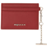 Alexander McQueen premium wallets detail and craftsmanship close-up