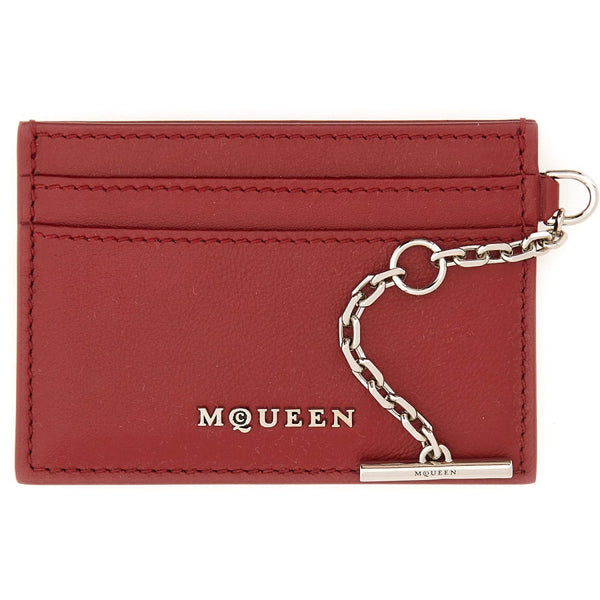 Alexander McQueen wallets luxury designer piece front view