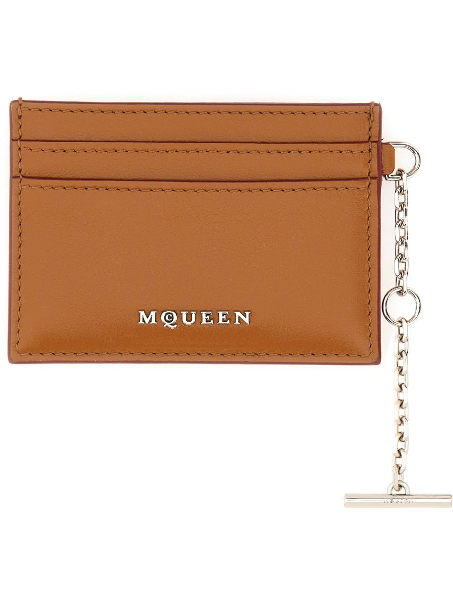 Alexander McQueen Wallets? Alexander Mcqueen Women Sling Card Holder Compact Luxury Card Wallet