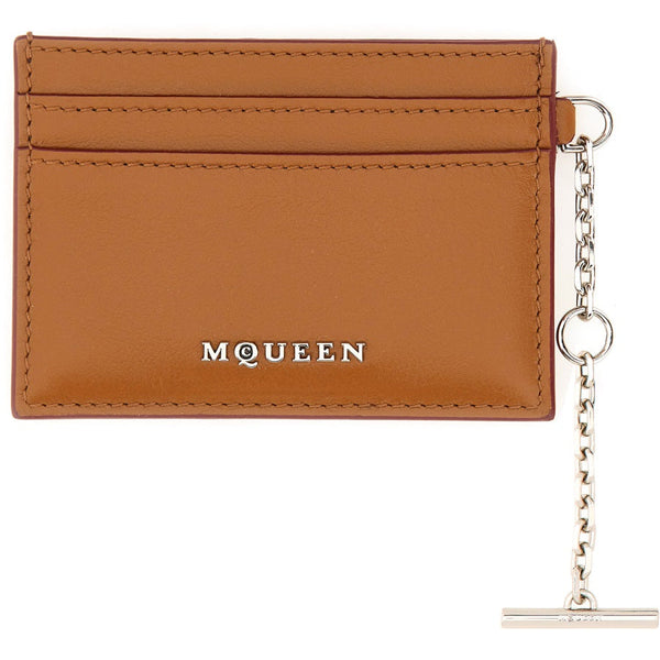Alexander McQueen Wallets? Alexander Mcqueen Women Sling Card Holder Compact Luxury Card Wallet