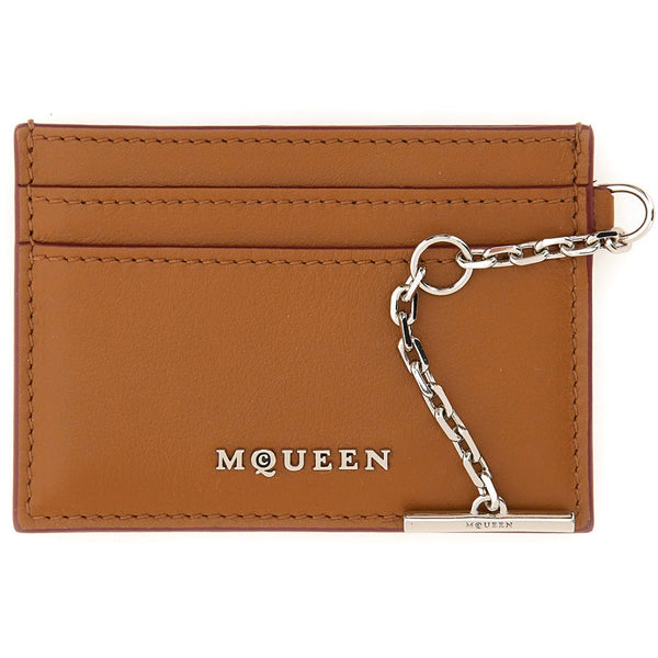 Alexander McQueen wallets luxury designer piece front view