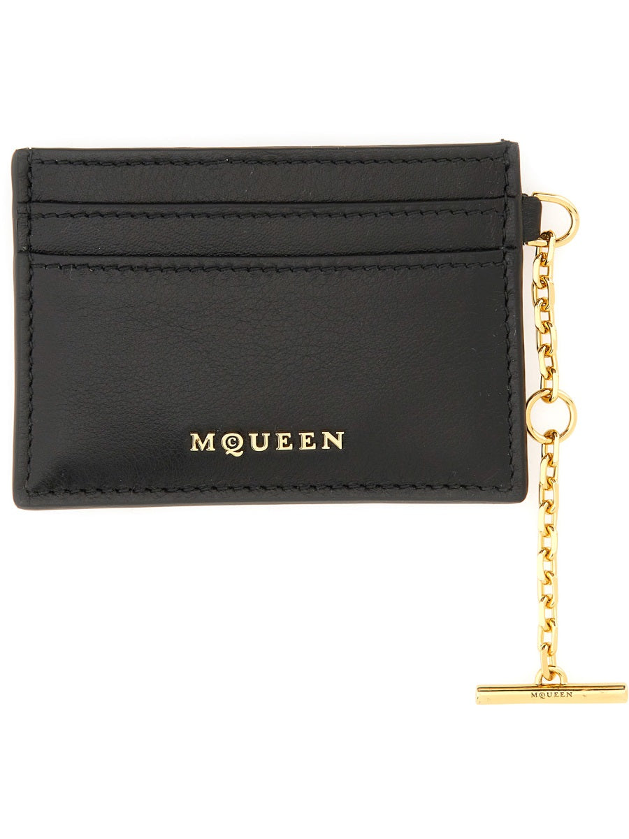 Alexander McQueen Wallets? Alexander Mcqueen Women Sling Card Holder Compact Luxury Card Wallet