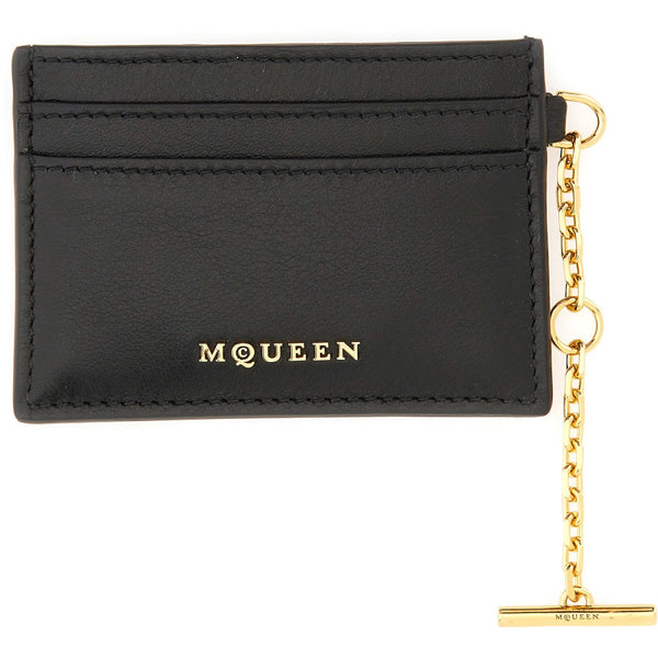 Alexander McQueen Wallets? Alexander Mcqueen Women Sling Card Holder Compact Luxury Card Wallet