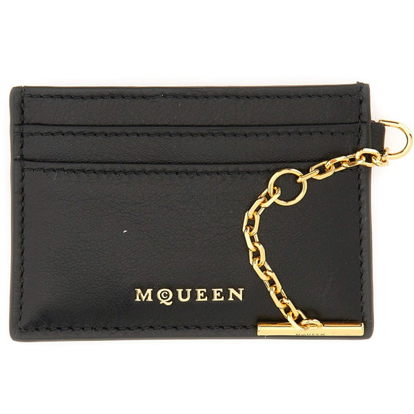 Alexander McQueen Wallets? Alexander Mcqueen Women Sling Card Holder Compact Luxury Card Wallet