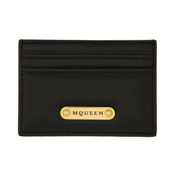 Alexander McQueen wallets luxury designer piece front view