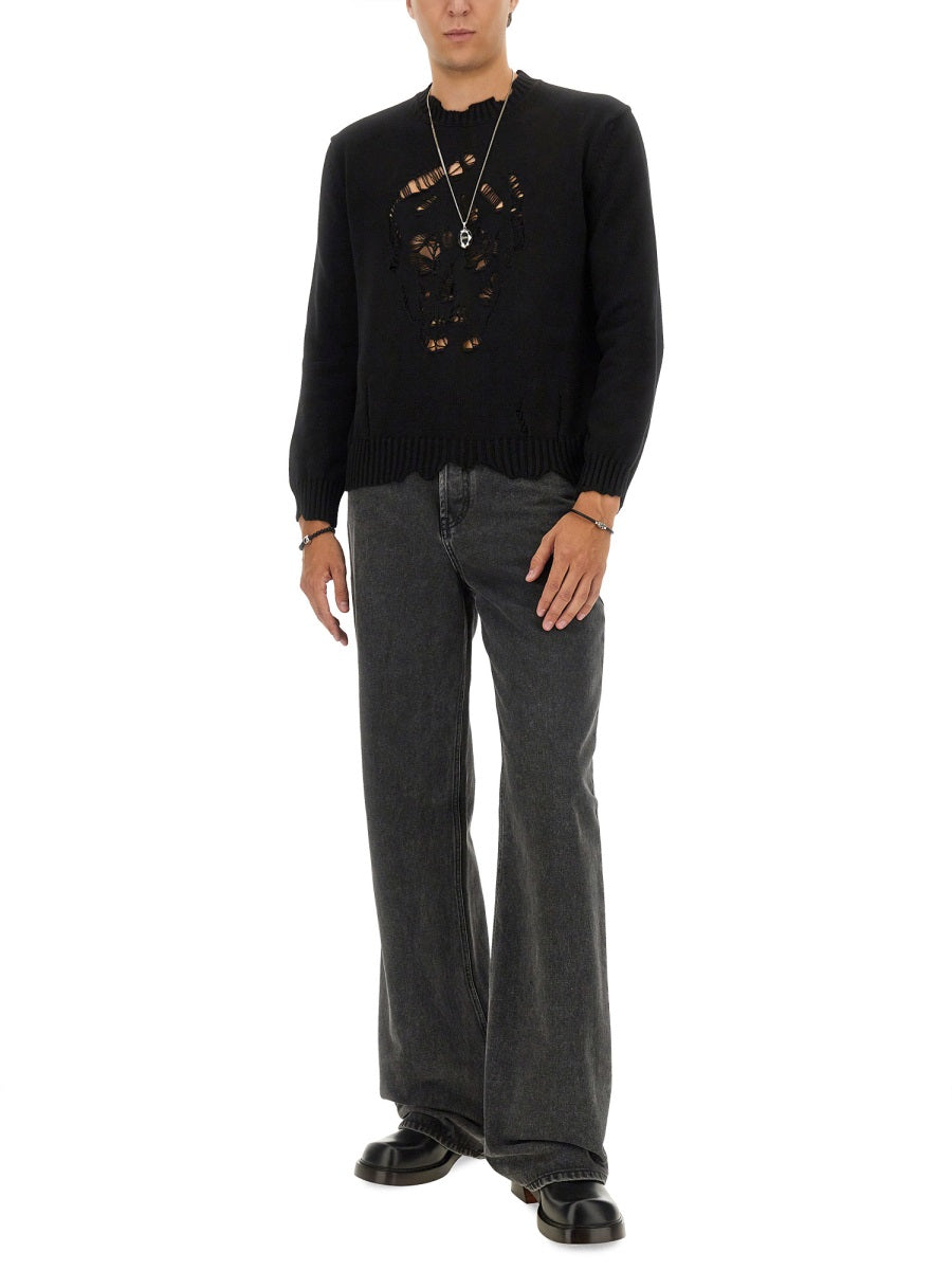 Alexander McQueen Jeans? Alexander Mcqueen Men Jeans Baggy Classic Everyday Designer Jeans