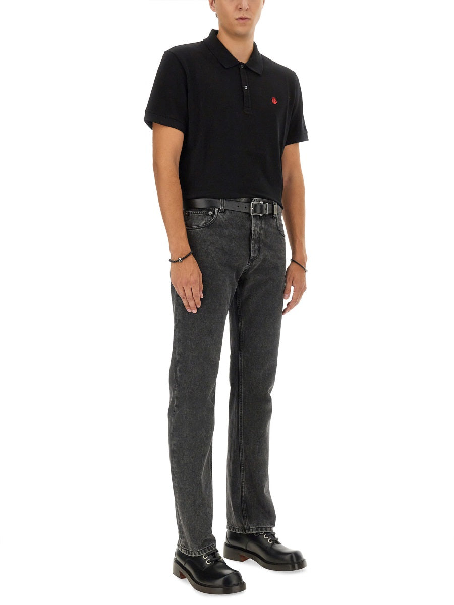 Alexander McQueen Jeans? Alexander Mcqueen Men Jeans In Denim Premium Designer Denim Jeans