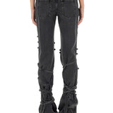 Alexander McQueen pants side profile designer luxury fashion