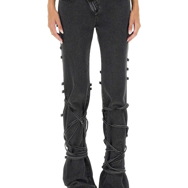 Alexander McQueen pants luxury designer piece front view