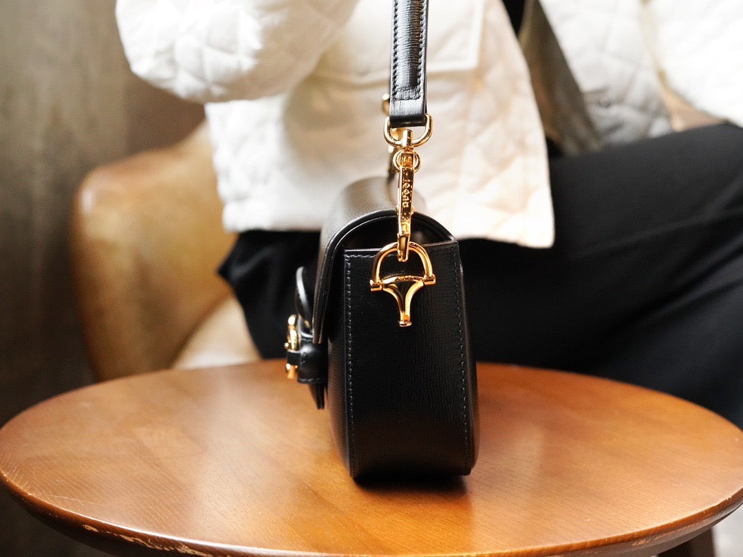 Gucci Bags- Gucci Horsebit 1955 Small Bag Luxury Designer Leather Handbag