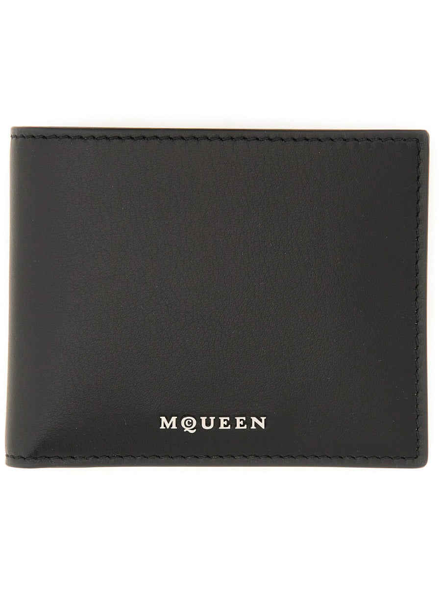 Alexander McQueen wallets luxury designer piece front view