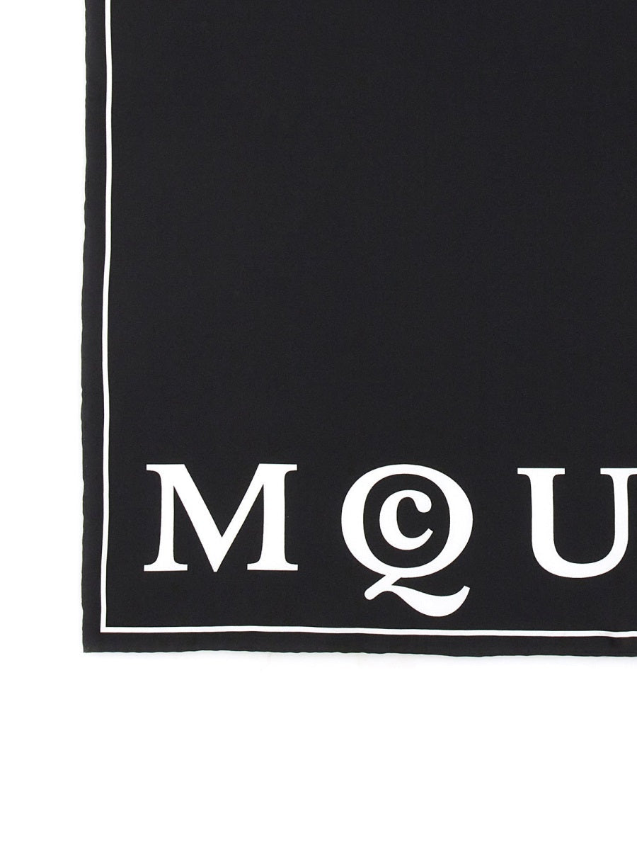 Alexander McQueen Scarves? Alexander Mcqueen Women Silk Scarf Elegant Everyday Designer Scarf