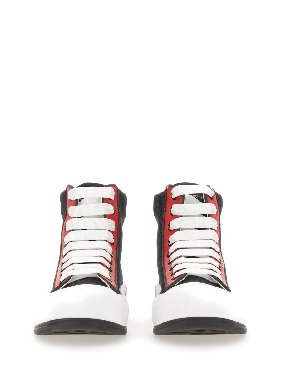 Alexander McQueen athletic side profile designer luxury fashion