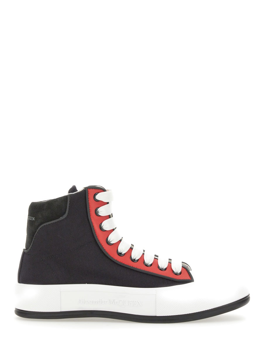Alexander McQueen athletic luxury designer piece front view