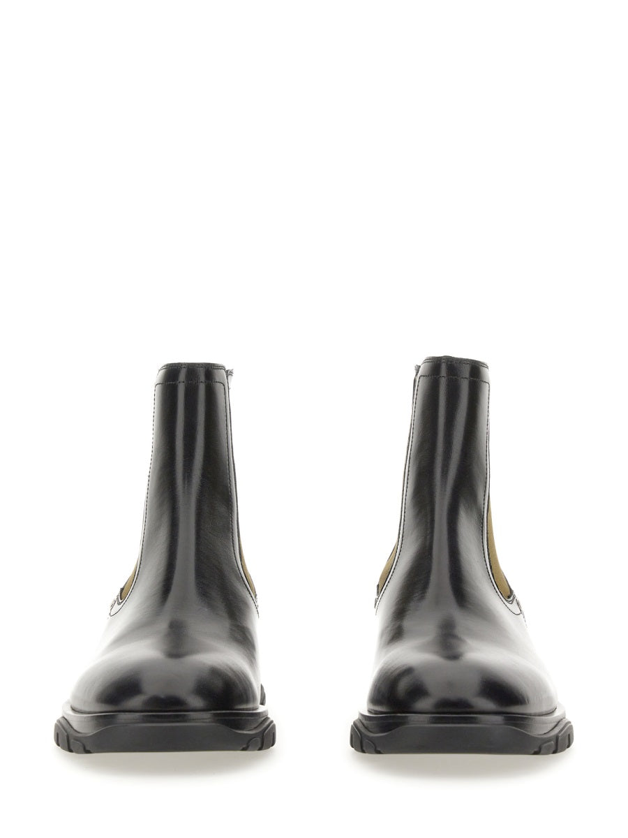 Alexander McQueen boots & booties side profile designer luxury fashion