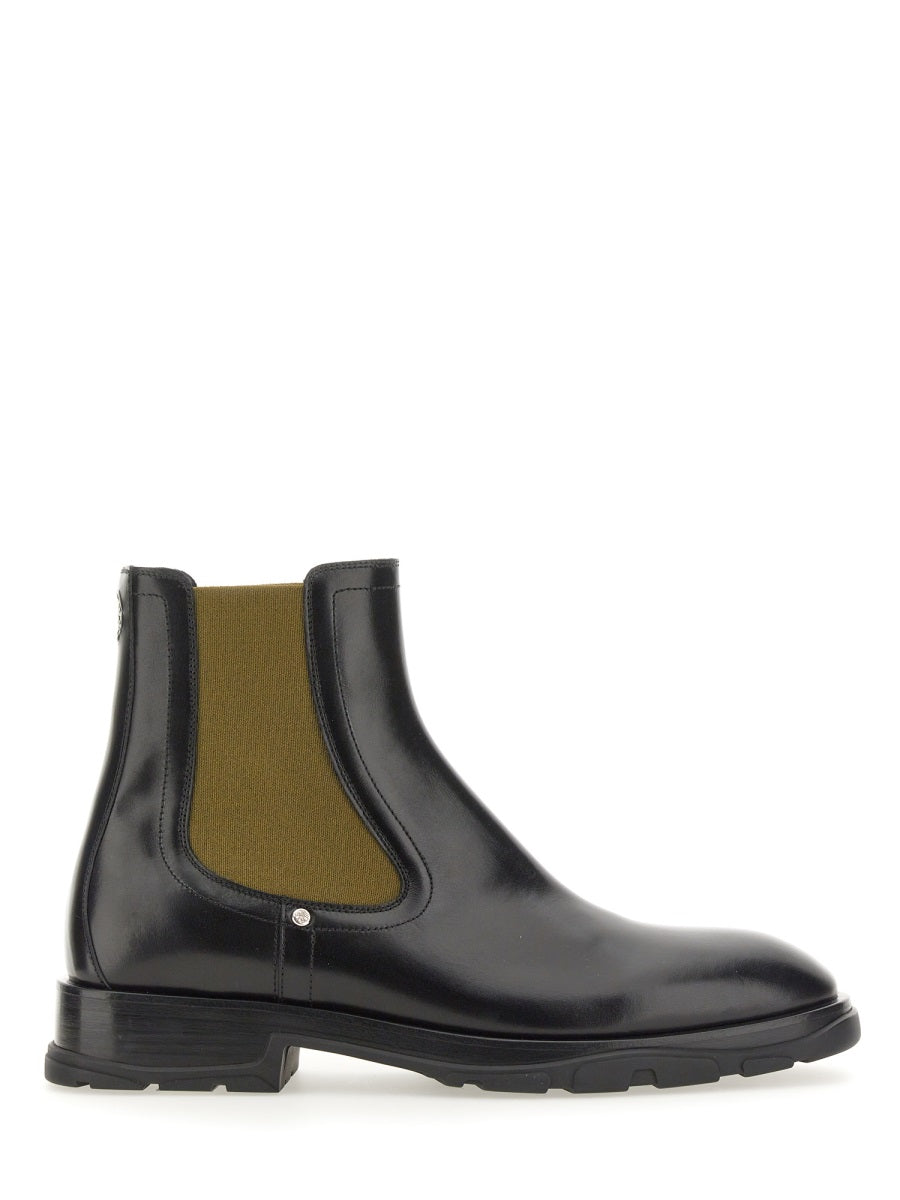 Alexander McQueen boots & booties luxury designer piece front view