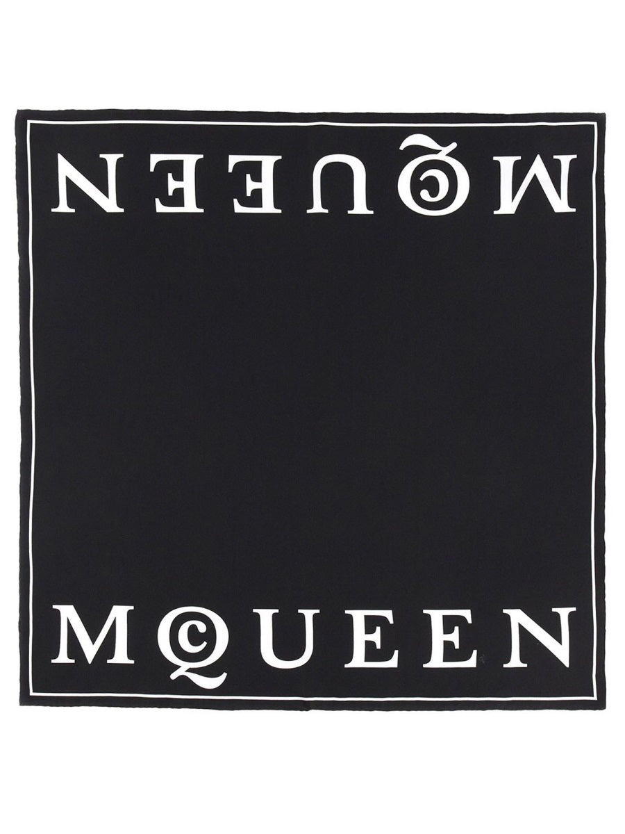 Alexander McQueen Scarves? Alexander Mcqueen Women Silk Scarf Elegant Everyday Designer Scarf