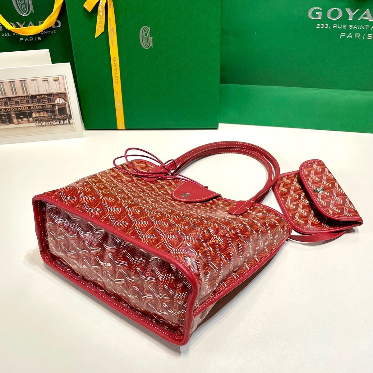 Bags- Goya Mini Anjou Bag Elegant Everyday Designer Handbag