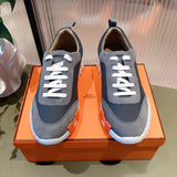 Hermes shoes Style 353 - close-up of luxury comfort fit (alternate angle)