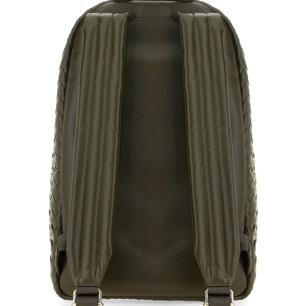 Bottega Veneta Bags? Bottega Veneta Men Medium Woven Backpack Luxury Designer Leather Handbag
