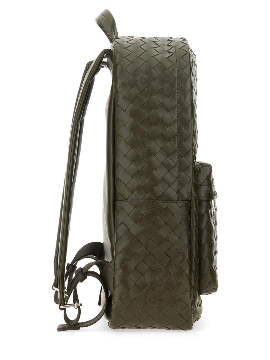Bottega Veneta Bags? Bottega Veneta Men Medium Woven Backpack Luxury Designer Leather Handbag
