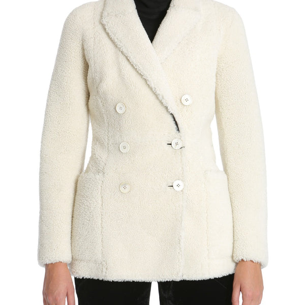 Alexander McQueen Jackets? Alexander Mcqueen Women Double Breasted Coat Luxury Designer Outerwear Jacket