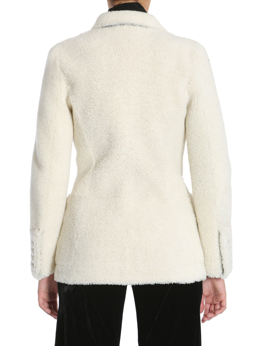 Alexander McQueen Jackets? Alexander Mcqueen Women Double Breasted Coat Luxury Designer Outerwear Jacket