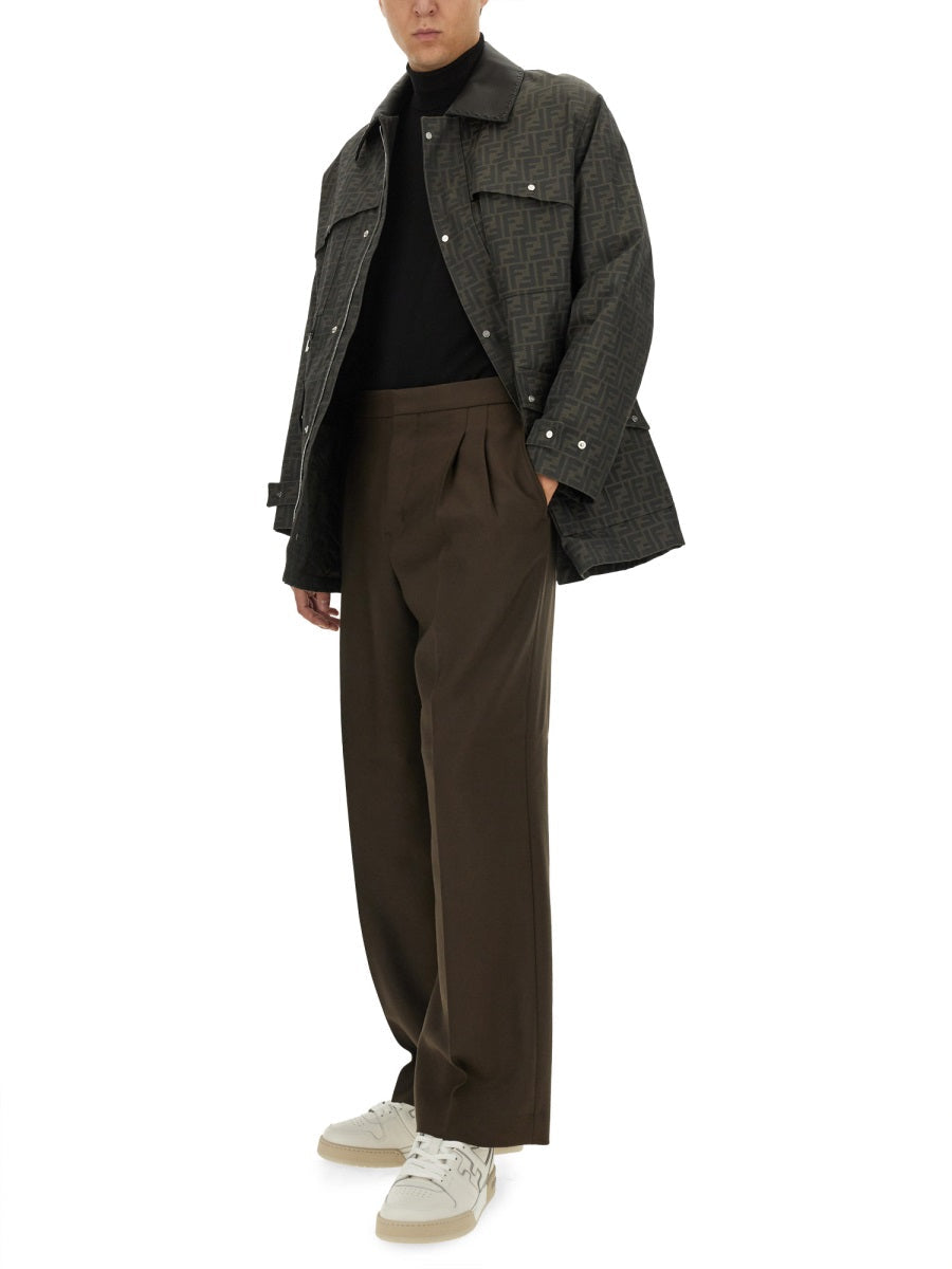Fendi jackets luxury designer piece front view
