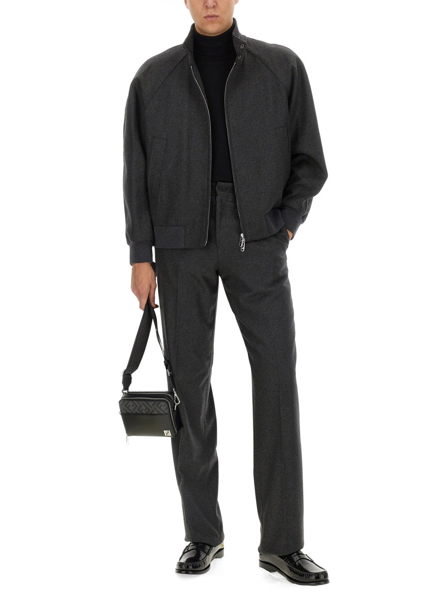 Fendi jackets luxury designer piece front view