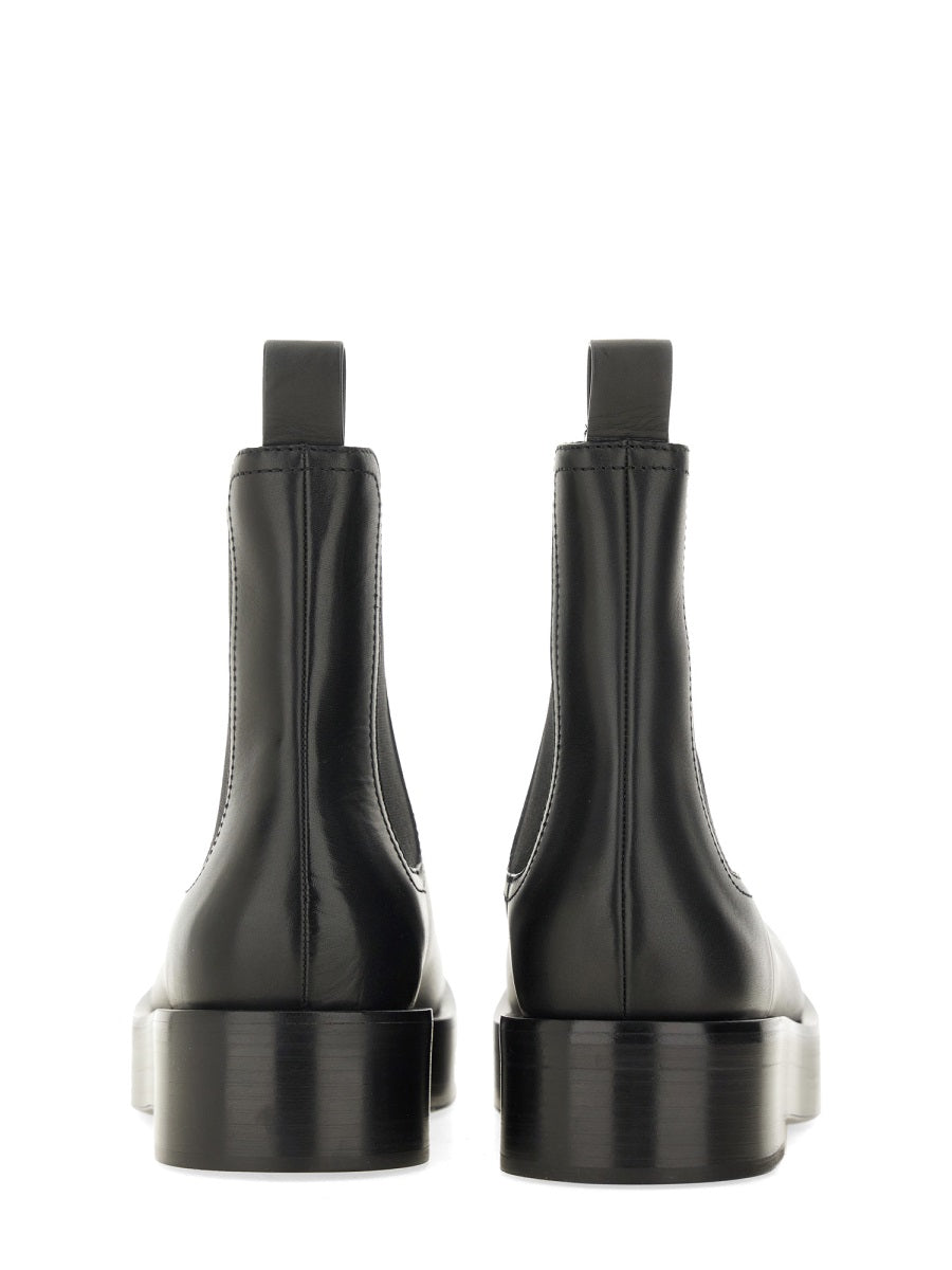 Bottega Veneta premium boots & booties detail and craftsmanship close-up