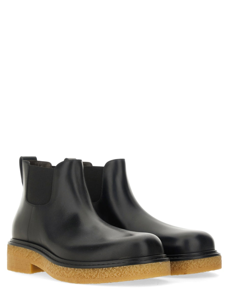 Bottega Veneta Shoes Bottega Veneta Men Chelsea Boot "Haddock" Premium Designer Casual Shoes