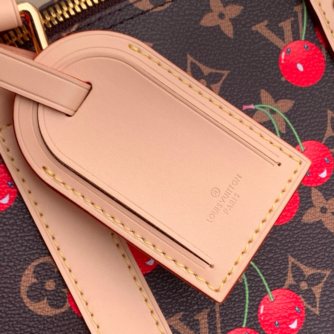 Louis Vuitton Bags- Louis Vuitton Lou x Murakami Keepall 45 Bag Luxury Designer Leather Handbag