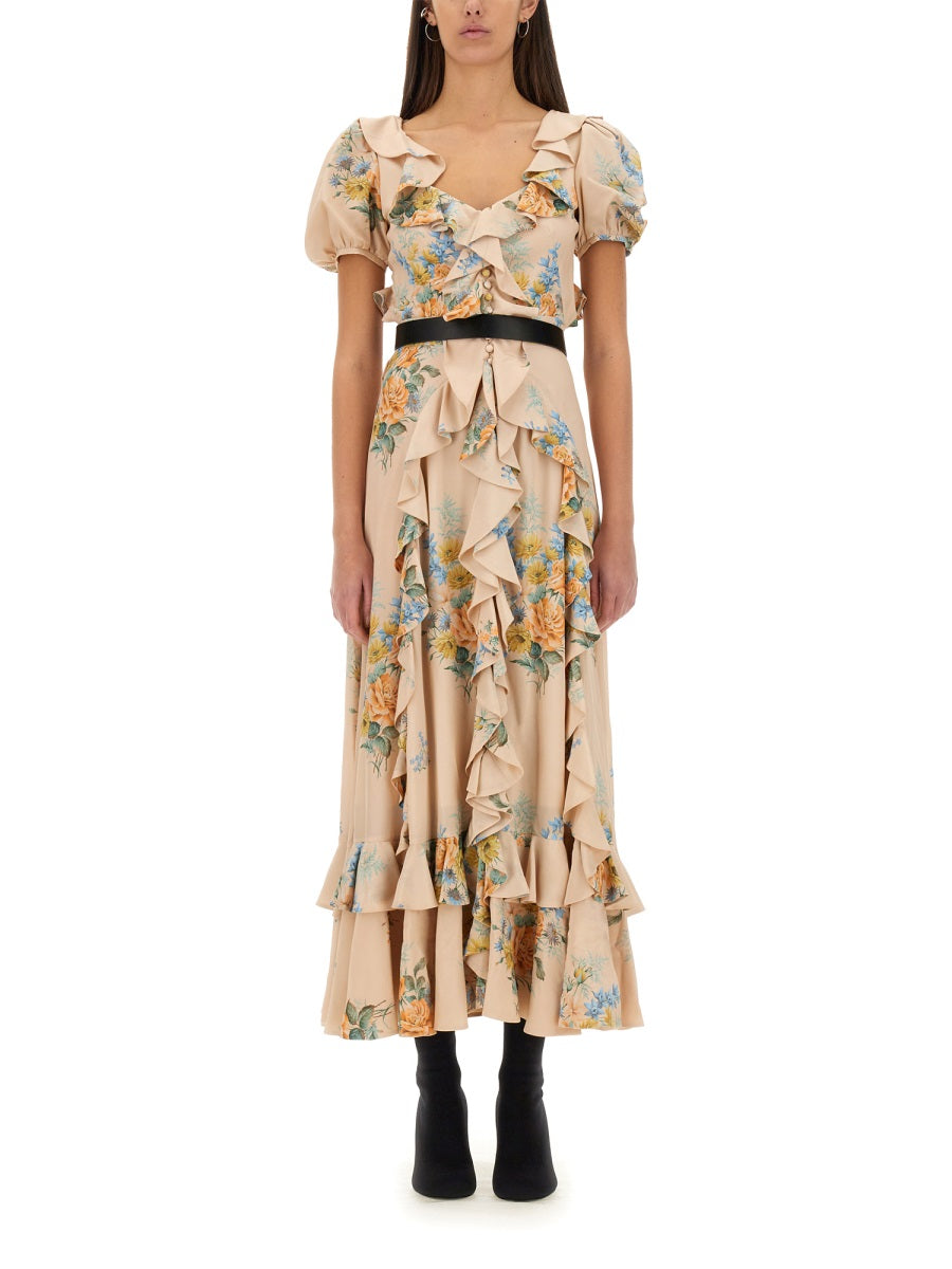 Alexander McQueen cocktail dresses luxury designer piece front view