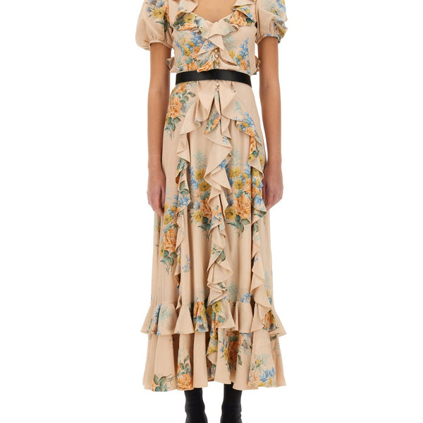 Alexander McQueen cocktail dresses luxury designer piece front view