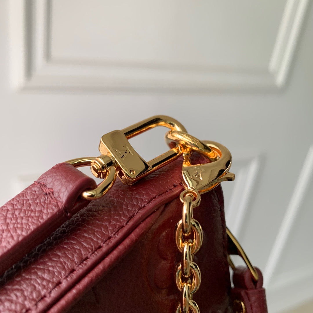 Louis Vuitton Bags- Louis Vuitton Lou Easy Pouch On Strap Elegant Everyday Designer Handbag