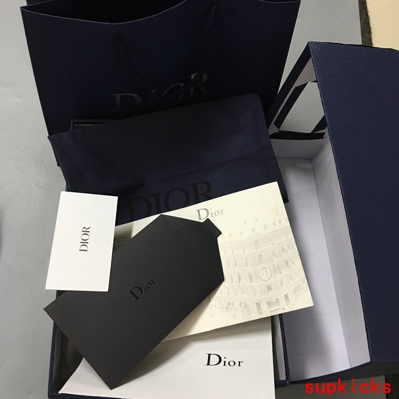 Dior Red Combat Boots - Angled View