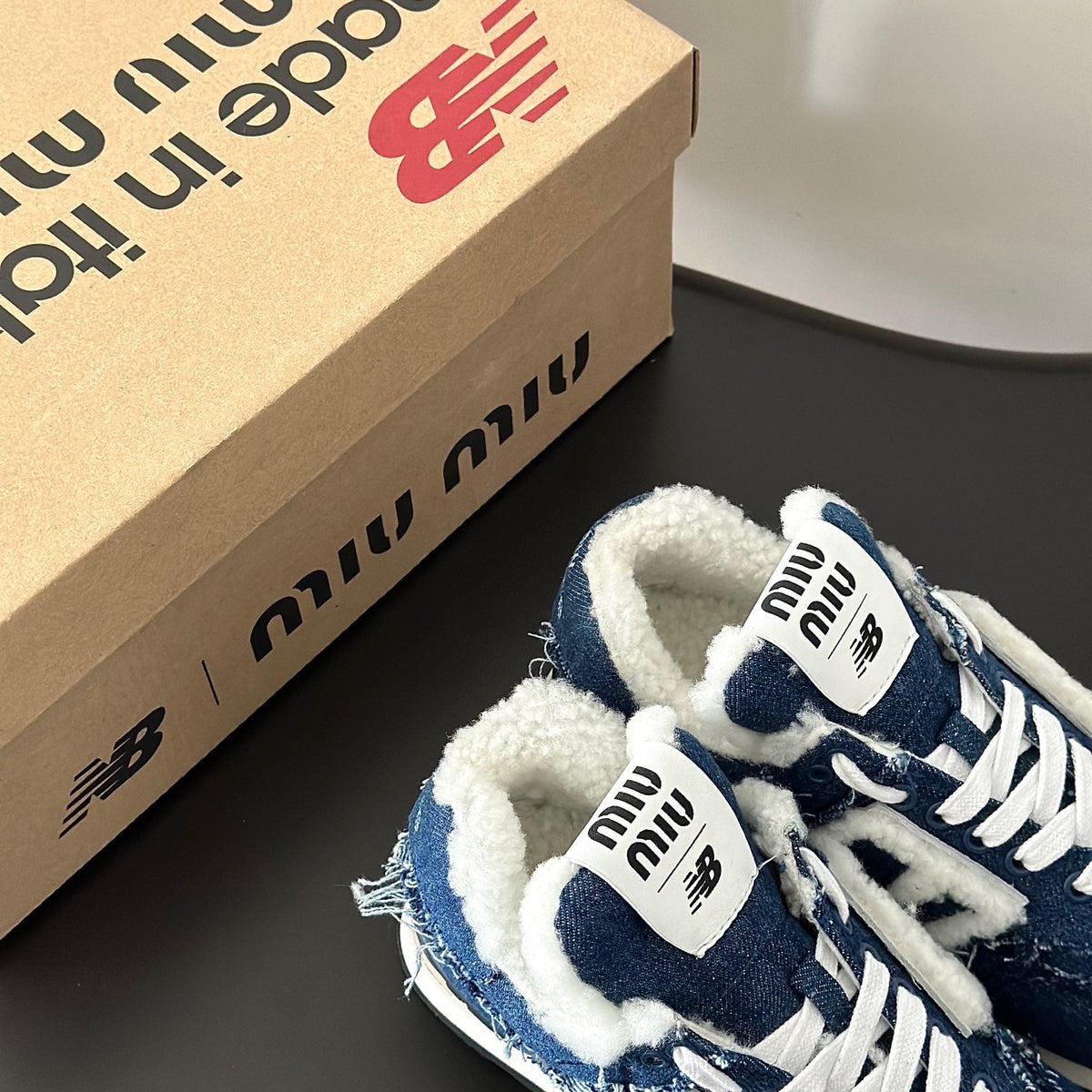 New Balance Shoes- New Balance Miu M x New Balance Trainers Luxury Lifestyle Designer Footwear