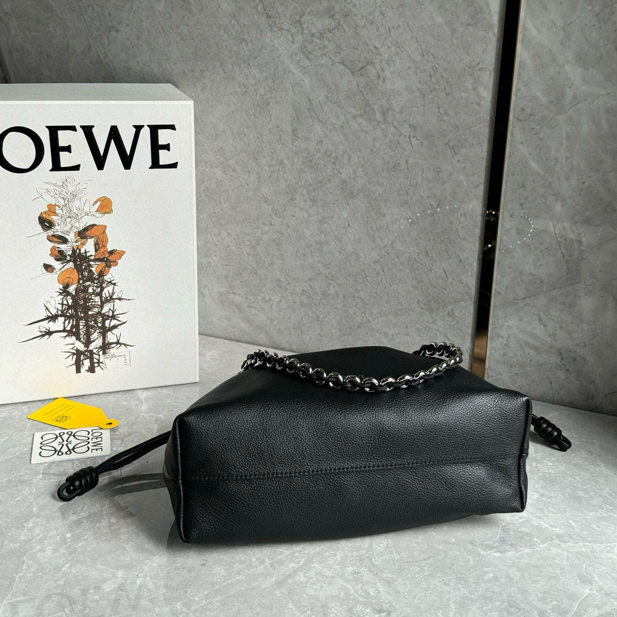 Bags- Loew Large Flamenco Bag Luxury Designer Leather Handbag