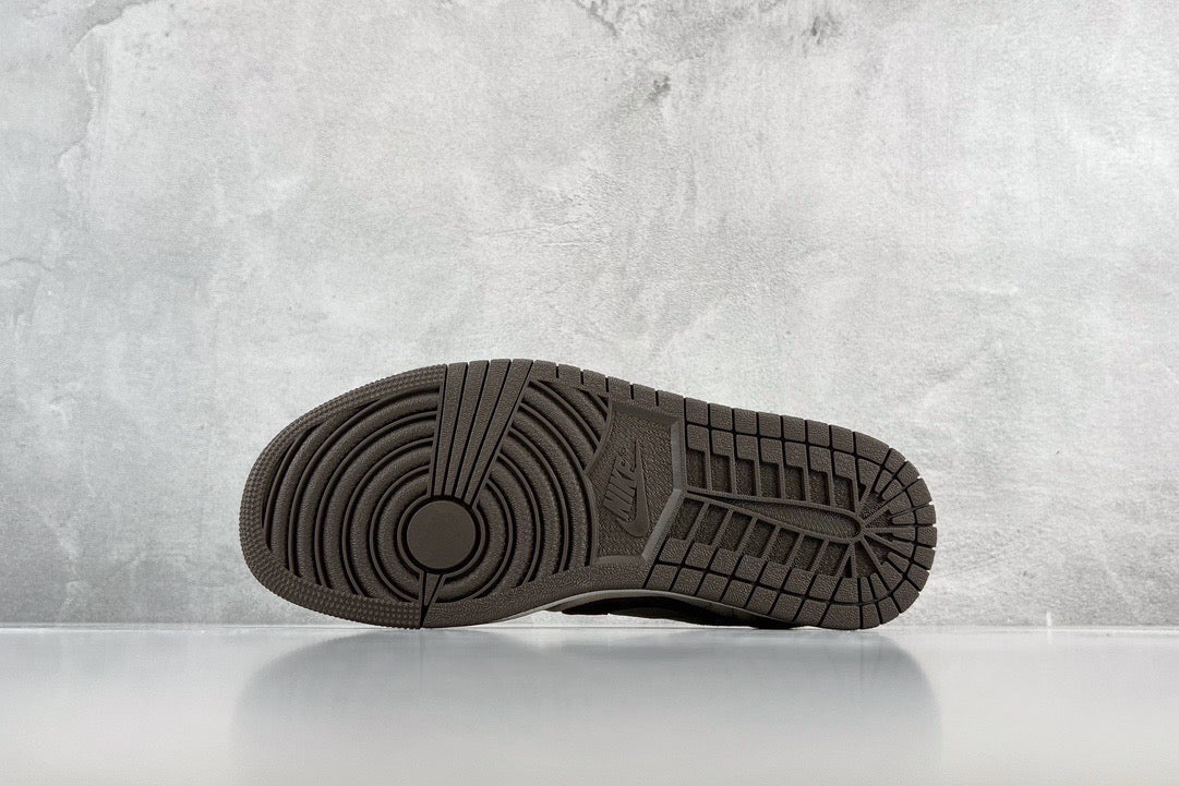 Jordan Shoes- Jordan Travis S x Jordan 1 Low Premium Designer Casual Shoes