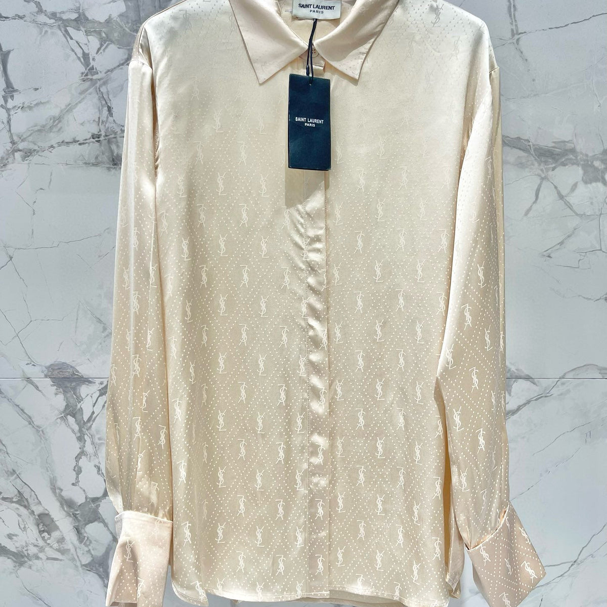 Saint Laurent Tops- Saint Laurent Shirt Elegant Everyday Designer Top