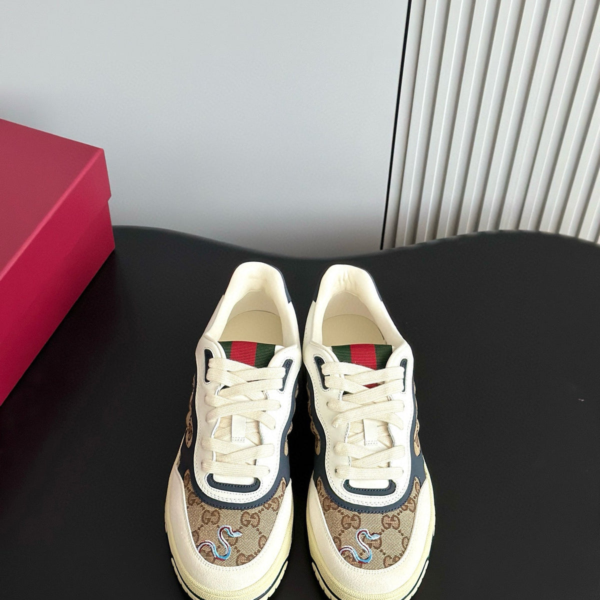 Gucci Shoes- Gucci Re Web Sneaker Comfortable Everyday Designer Shoes
