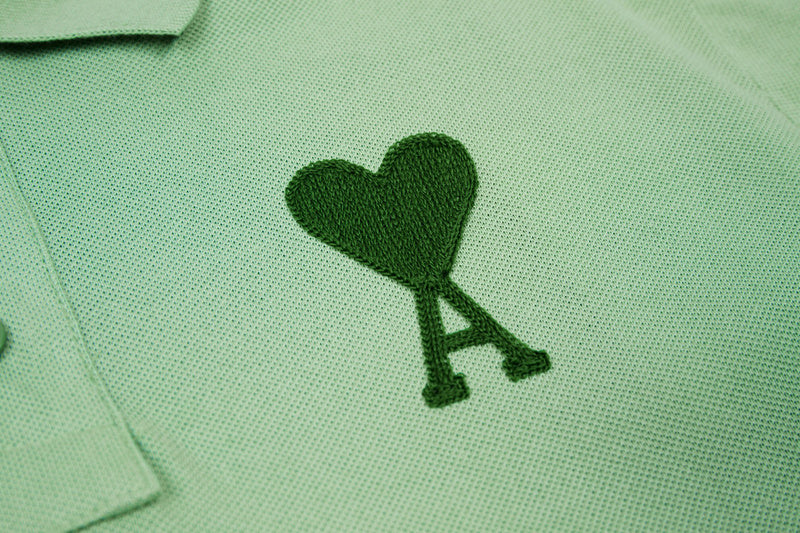 Close-up of Amiri shirt craftsmanship