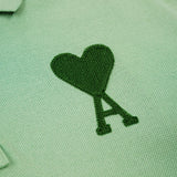 Close-up of Amiri shirt craftsmanship
